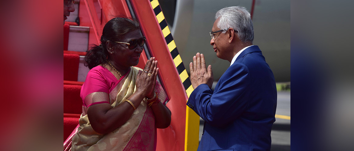  State Visit of President of India, Smt. Droupadi Murmu to the Republic of Mauritius (March 11-13, 2024).